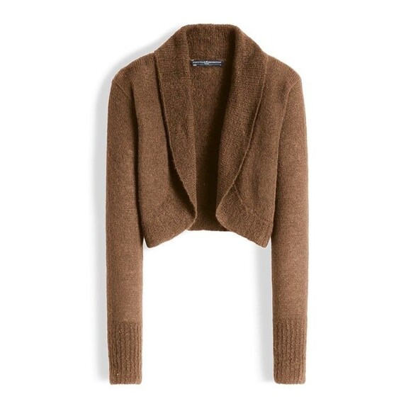 cropped cardigan - Picture 2 of 6